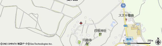 千葉県匝瑳市安久山193周辺の地図
