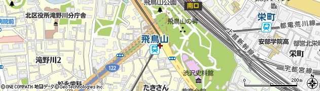 東京都北区滝野川1丁目4-9周辺の地図