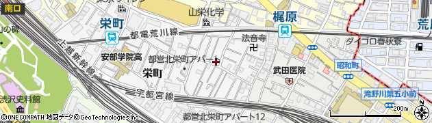 栄町　あさひ接骨院周辺の地図
