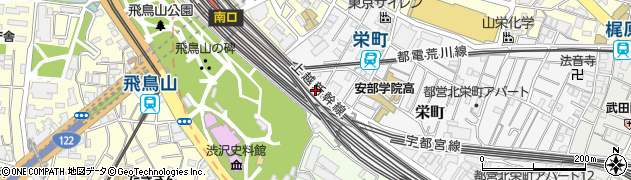栄町西児童遊園周辺の地図