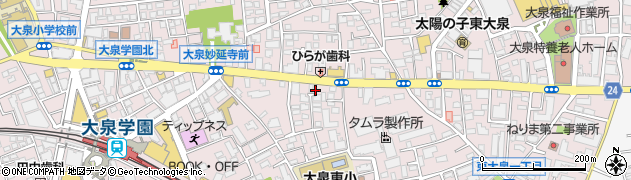 デジタルプラザキュリオステーション大泉学園店周辺の地図