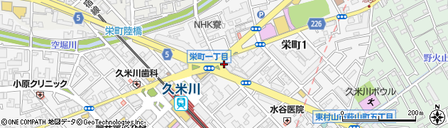 セコム株式会社　東村山営業所周辺の地図