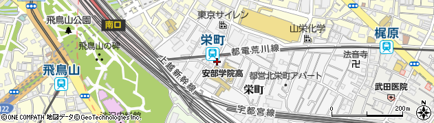 東京福祉輸送周辺の地図