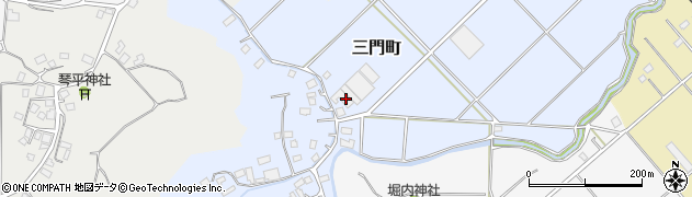 千葉県銚子市三門町35周辺の地図