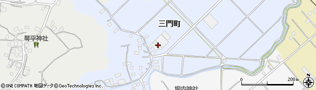 千葉県銚子市三門町36周辺の地図
