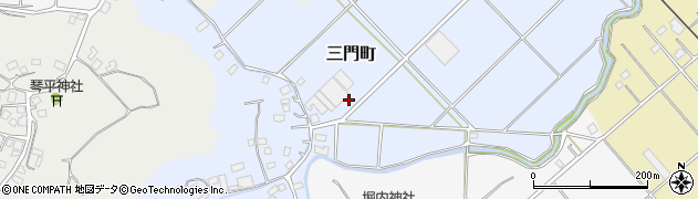 千葉県銚子市三門町38周辺の地図