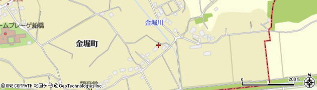 千葉県船橋市金堀町934周辺の地図
