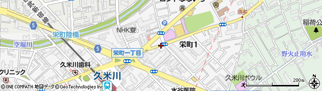 栄町一周辺の地図
