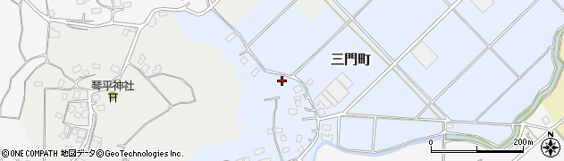 千葉県銚子市三門町447周辺の地図