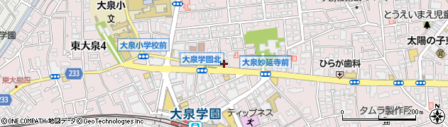 東和銀行東大泉支店周辺の地図