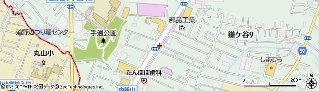 大型コインランドリー・マンマチャオ　鎌ケ谷・東道野辺店周辺の地図