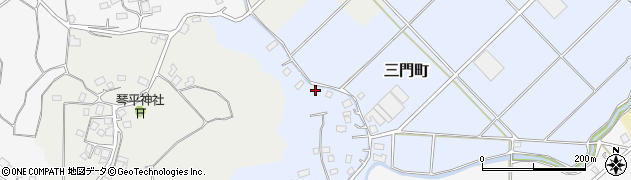 千葉県銚子市三門町448周辺の地図