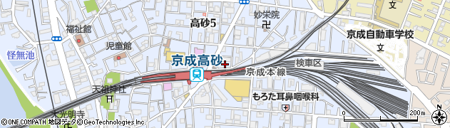 名古屋周辺の地図