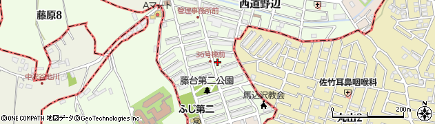 藤台プレイロットN0.9周辺の地図