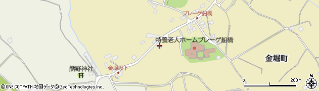 千葉県船橋市金堀町214周辺の地図