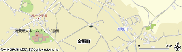 千葉県船橋市金堀町69周辺の地図