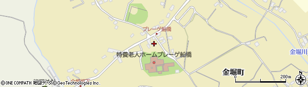 千葉県船橋市金堀町206周辺の地図