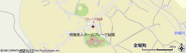 千葉県船橋市金堀町205周辺の地図