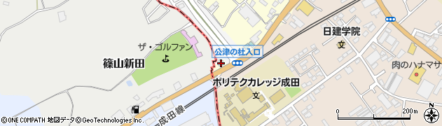 千葉県成田市飯仲33周辺の地図