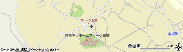 千葉県船橋市金堀町198周辺の地図