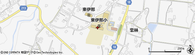 駒ヶ根市立東伊那小学校周辺の地図