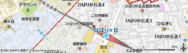 松乃家 ひばりが丘店周辺の地図