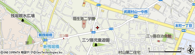 五色 武蔵村山 本店周辺の地図