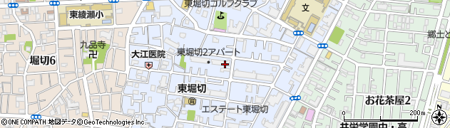東京都葛飾区東堀切周辺の地図