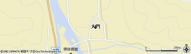 福井県南越前町（南条郡）大門周辺の地図