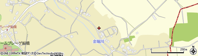 千葉県船橋市金堀町750周辺の地図