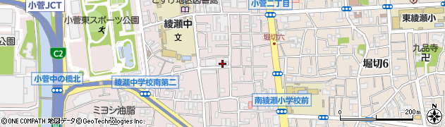 東京都葛飾区小菅2丁目13-26周辺の地図
