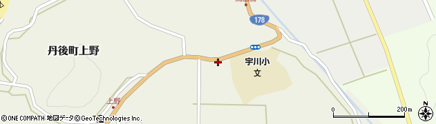 京都府京丹後市丹後町上野83周辺の地図