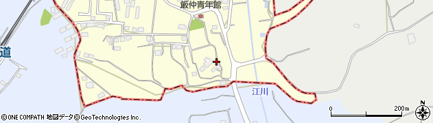 千葉県成田市飯仲250周辺の地図