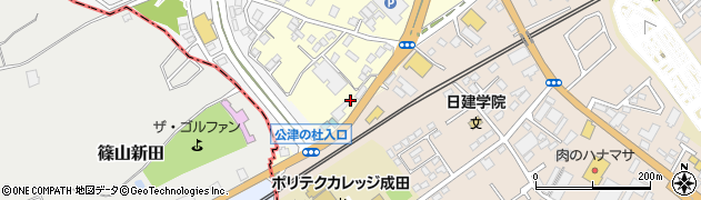 千葉県成田市飯仲31周辺の地図