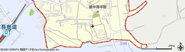 千葉県成田市飯仲243周辺の地図