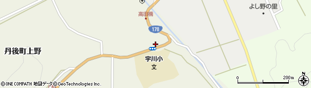 京都府京丹後市丹後町上野353周辺の地図