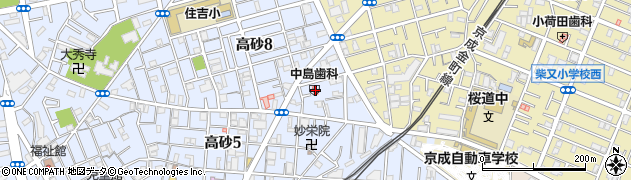 中島歯科医院周辺の地図