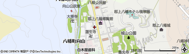 岐阜県郡上市八幡町殿町20周辺の地図
