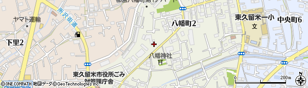 株式会社出沢商店　八幡町店周辺の地図