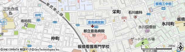 豊島病院周辺の地図