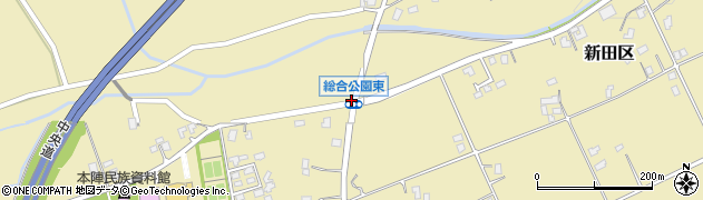 総合公園東周辺の地図