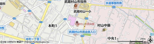 武蔵村山市体育協会（一般社団法人）周辺の地図