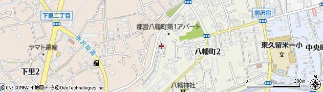 都営八幡町アパート周辺の地図