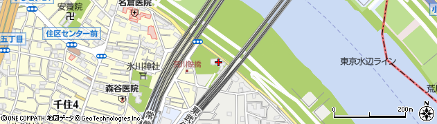 清亮寺周辺の地図