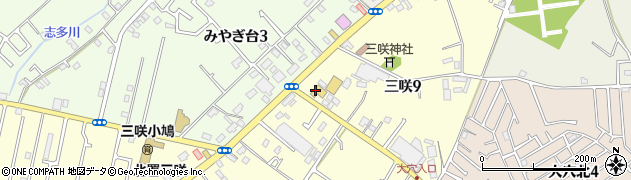 株式会社シンドバッド・日動自販　三咲店マツダオートザム船橋北周辺の地図