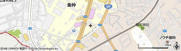 千葉県成田市飯仲14周辺の地図
