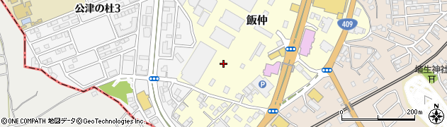 千葉県成田市飯仲40周辺の地図