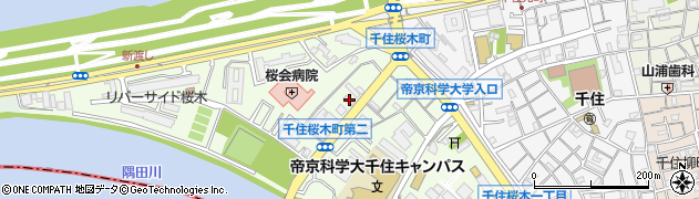 桜　居宅介護支援事業所周辺の地図