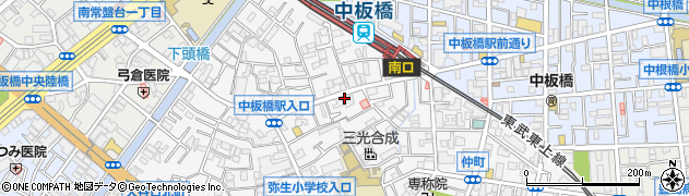 一建設株式会社　板橋営業所周辺の地図