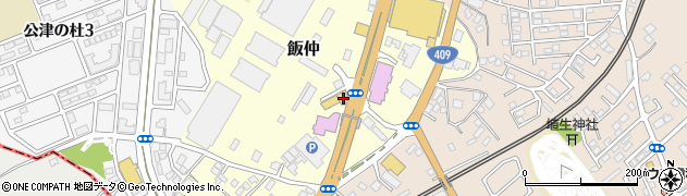 千葉県成田市飯仲15周辺の地図